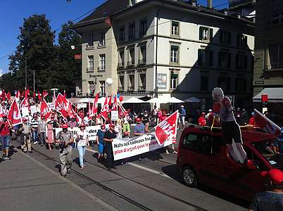 Les Neuchâtelois en force dans les rues de Berne